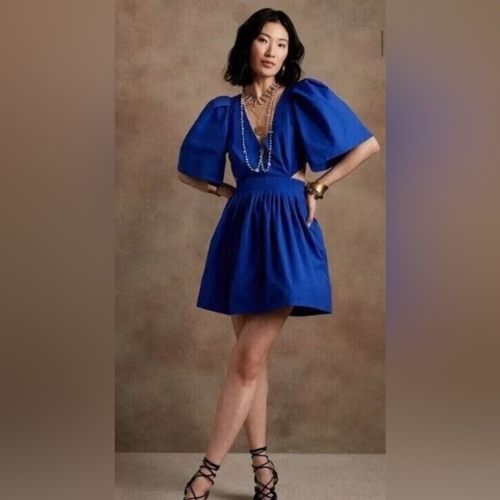 Banana Republic- Brand New w/ Tags Voltage Blue- Size 2